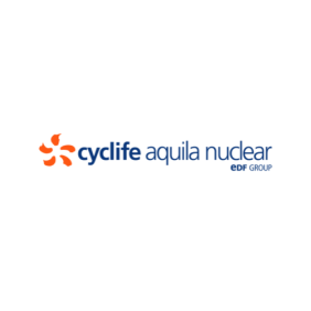 Cyclife Aquila Nuclear logo
